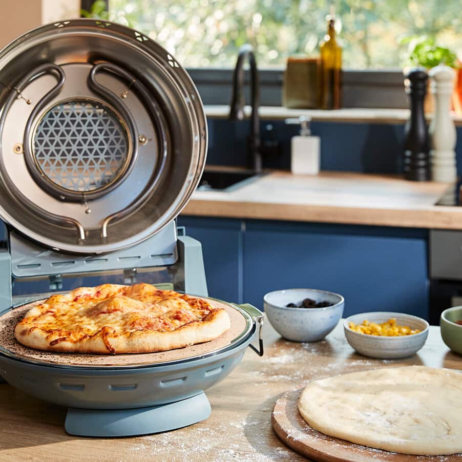 KENWOOD - My Pizzeria Countertop Pizza Oven - Storm Blue - KPO10.000GY - Kitchenary