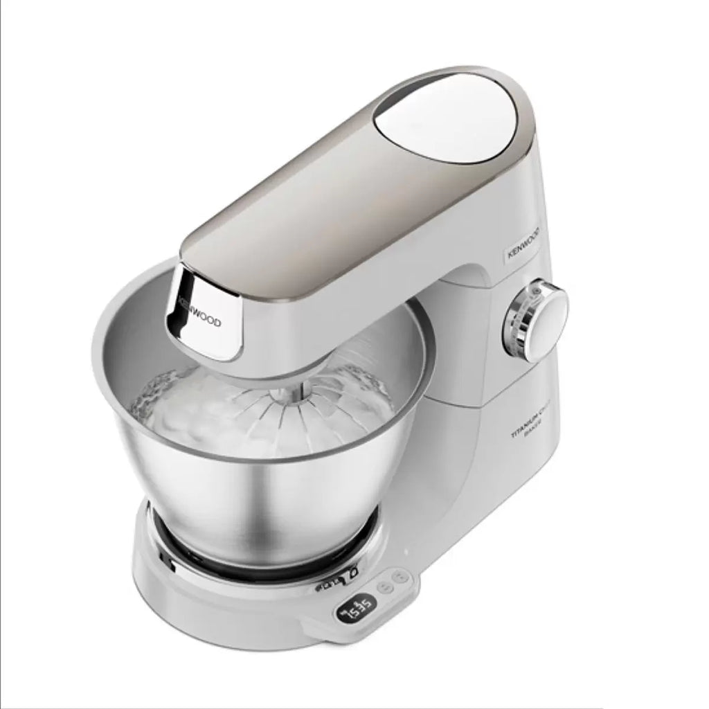KENWOOD - Titanium Chef Baker Stand Mixer - White - KVC65.001WH - Kitchenary