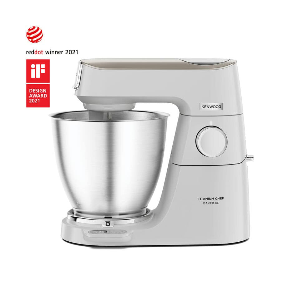 KENWOOD - Titanium Chef Baker XL Stand Mixer - White - KVL65.001WH - Kitchenary