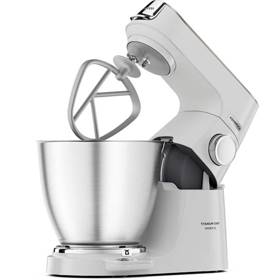 KENWOOD - Titanium Chef Baker XL Stand Mixer - White - KVL65.001WH - Kitchenary
