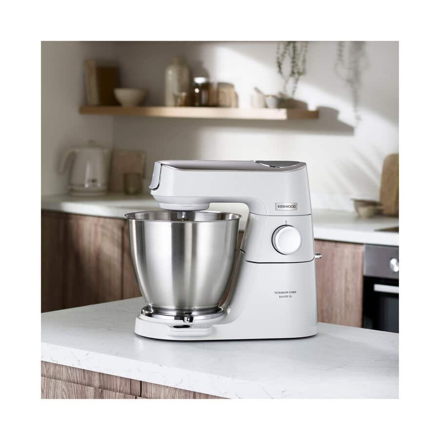 KENWOOD - Titanium Chef Baker XL Stand Mixer - White - KVL65.001WH - Kitchenary