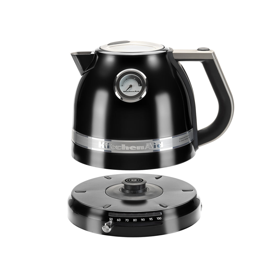 KITCHENAID - 1.5L Artisan Kettle - Onyx Black - 5KEK1522BOB - Kitchenary