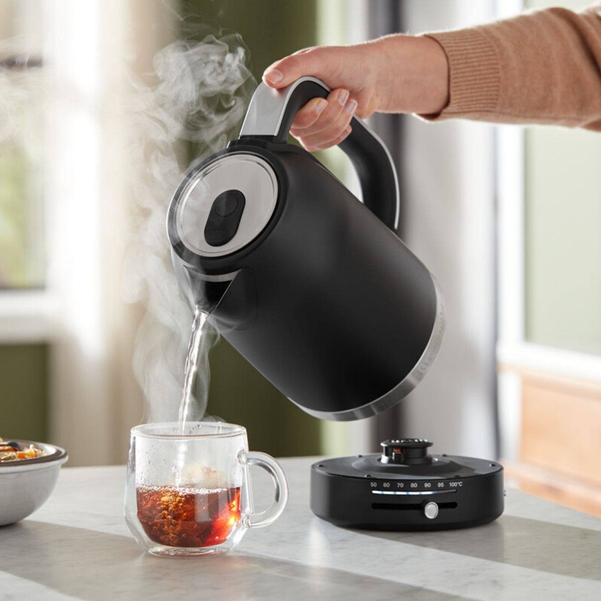 KITCHENAID - 1.7L Kettle - Matte Black - 5KEK1701BBM - Kitchenary