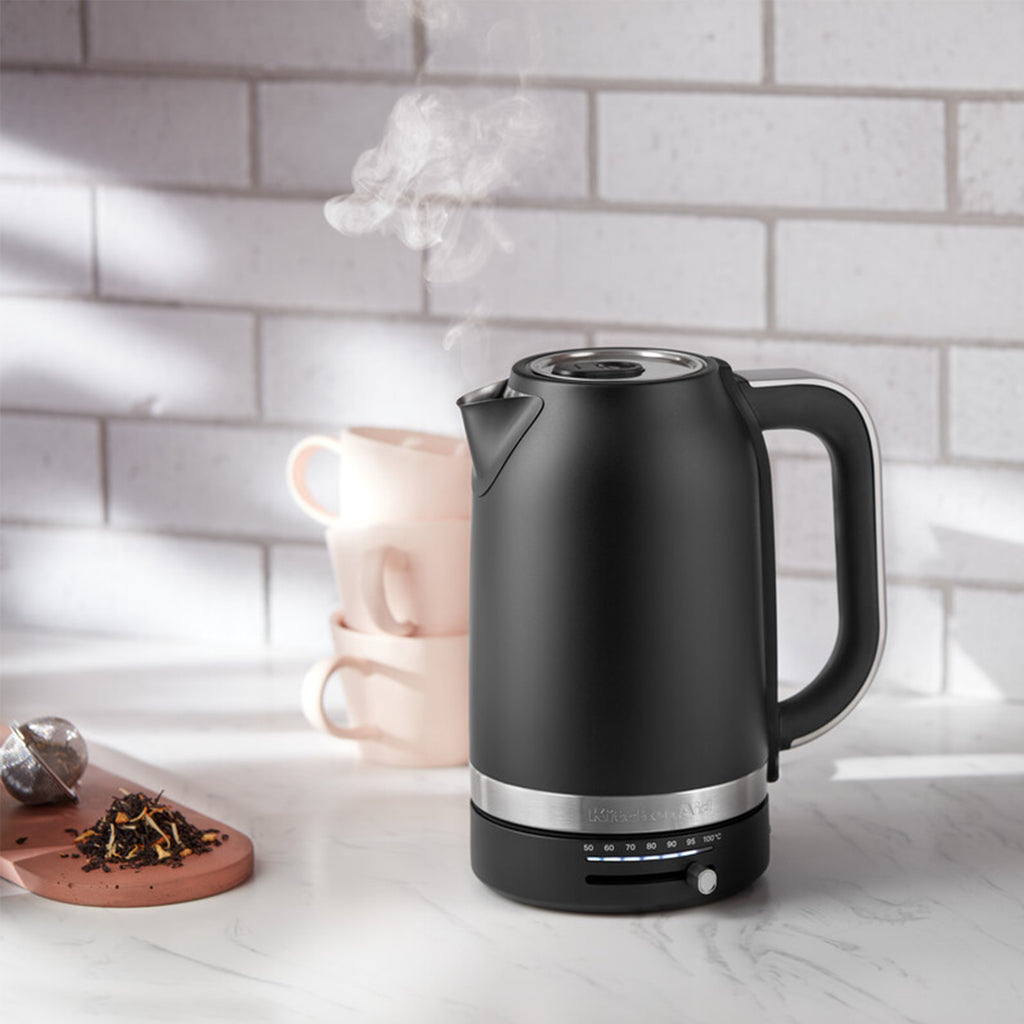 KITCHENAID - 1.7L Kettle - Matte Black - 5KEK1701BBM - Kitchenary