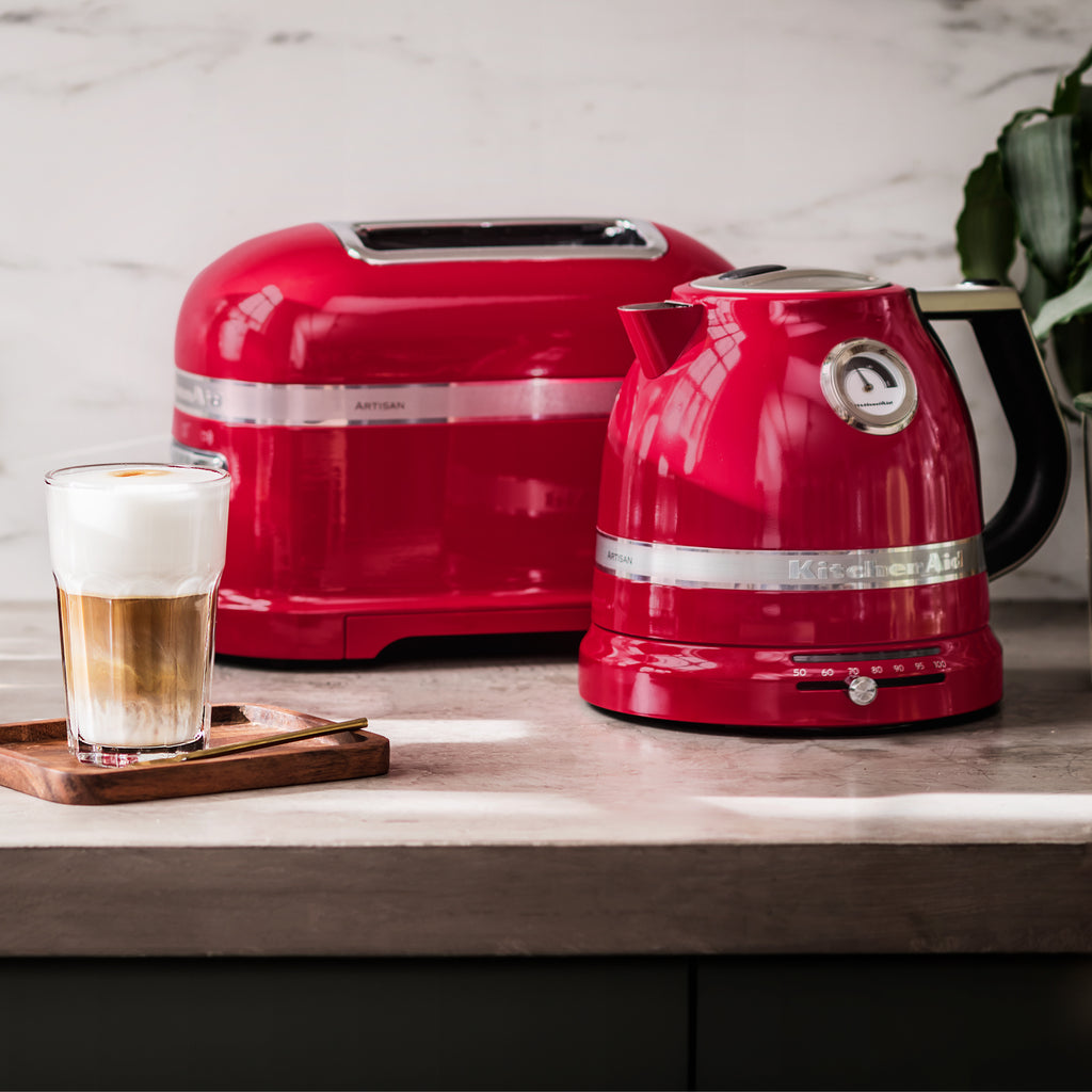 KITCHENAID - 2 Slice Artisan Toaster - Empire Red  - 5KMT2204BER - Kitchenary
