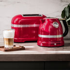 KITCHENAID - 2 Slice Artisan Toaster - Empire Red  - 5KMT2204BER - Kitchenary