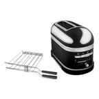 KITCHENAID - 2 Slice Artisan Toaster - Onyx Black  - 5KMT2204BOB - Kitchenary