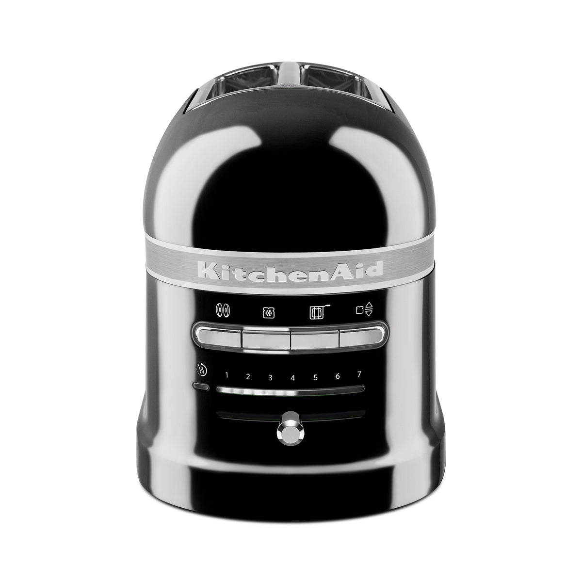 KITCHENAID - 2 Slice Artisan Toaster - Onyx Black  - 5KMT2204BOB - Kitchenary