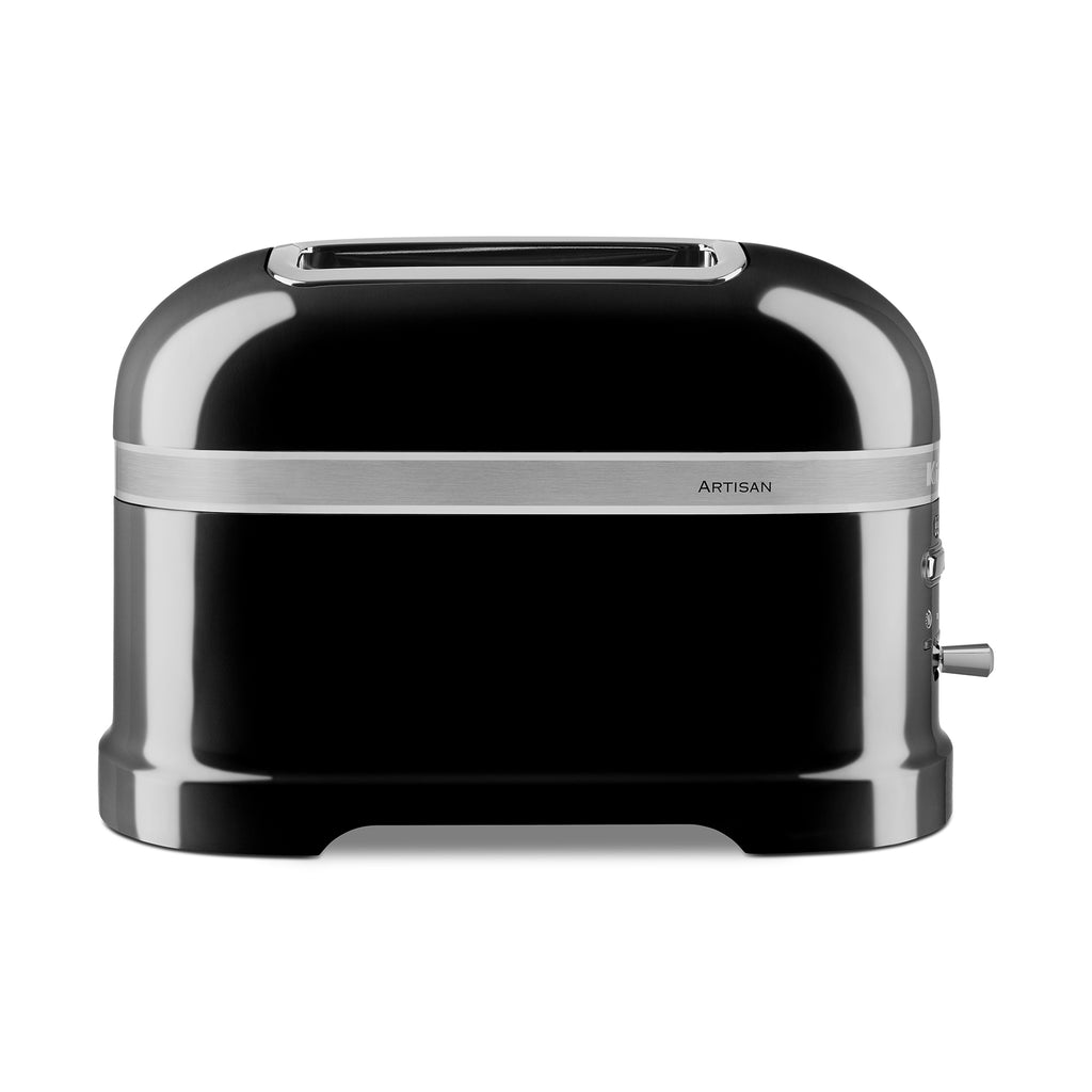 KITCHENAID - 2 Slice Artisan Toaster - Onyx Black  - 5KMT2204BOB - Kitchenary