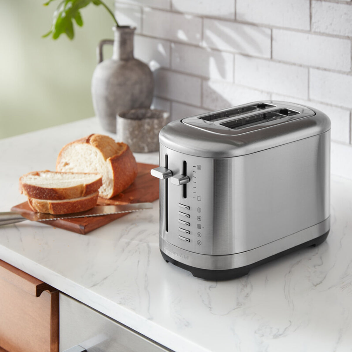 KITCHENAID - 2 Slice Toaster - Stainless Steel - 5KMT2109BSX - Kitchenary