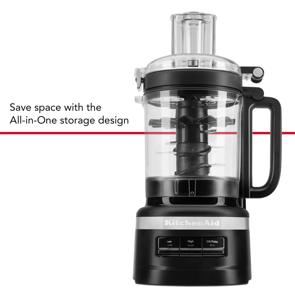 KITCHENAID - 2.1L Food Processor - Matte Black - 5KFP0921BBM - Kitchenary