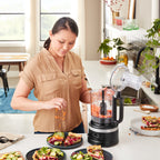 KITCHENAID - 2.1L Food Processor - Matte Black - 5KFP0921BBM - Kitchenary