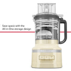 KITCHENAID - 3.1L Food Processor - Almond Cream - 5KFP1319BAC - Kitchenary
