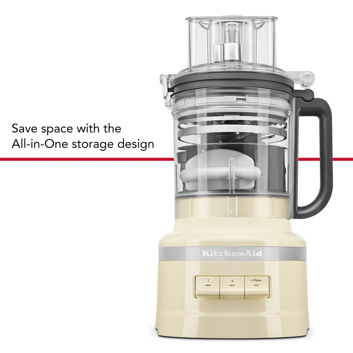KITCHENAID - 3.1L Food Processor - Almond Cream - 5KFP1319BAC - Kitchenary