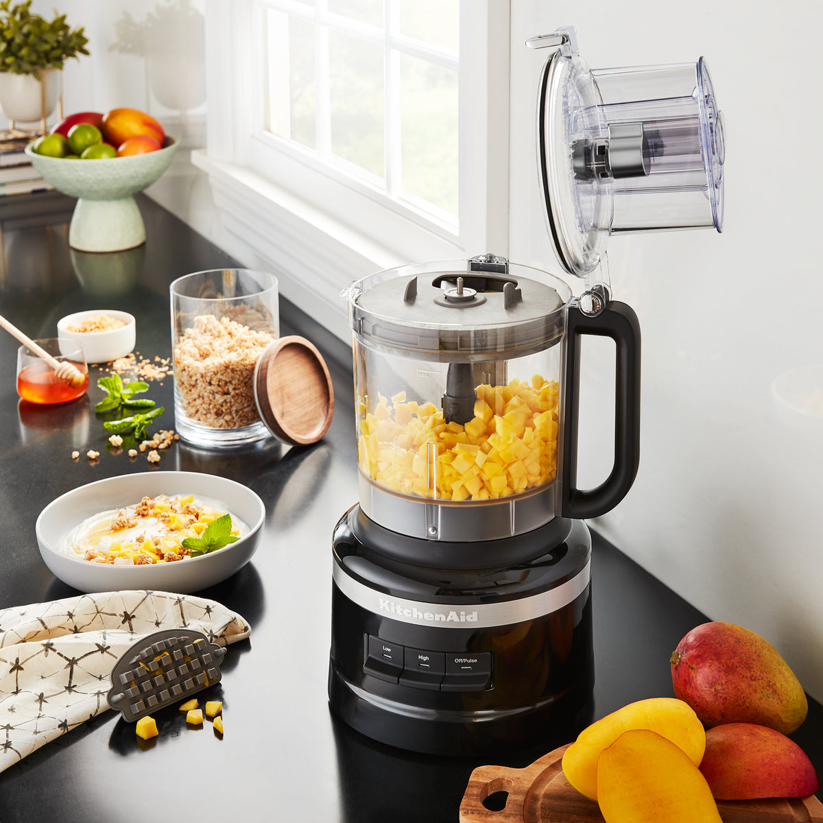 KITCHENAID - 3.1L Food Processor - Onyx Black - 5KFP1319BOB - Kitchenary