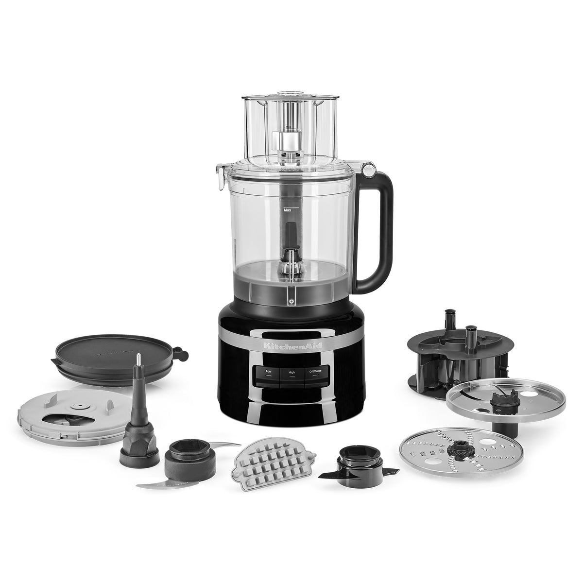 KITCHENAID - 3.1L Food Processor - Onyx Black - 5KFP1319BOB - Kitchenary