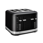 KITCHENAID - 4 Slice Toaster - Matte Black - 5KMT4109BBM - Kitchenary