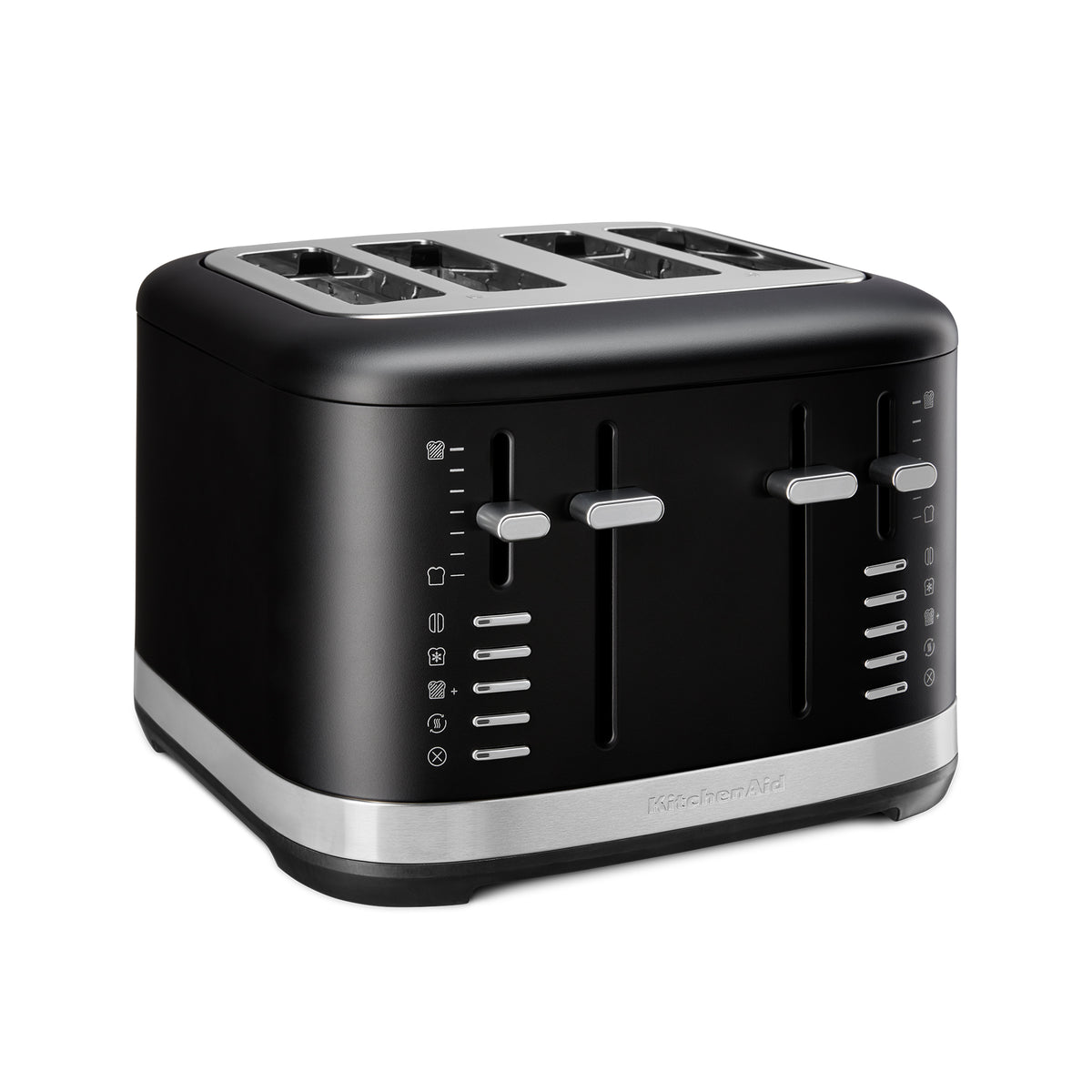 KITCHENAID - 4 Slice Toaster - Matte Black - 5KMT4109BBM - Kitchenary