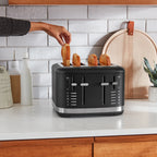 KITCHENAID - 4 Slice Toaster - Matte Black - 5KMT4109BBM - Kitchenary