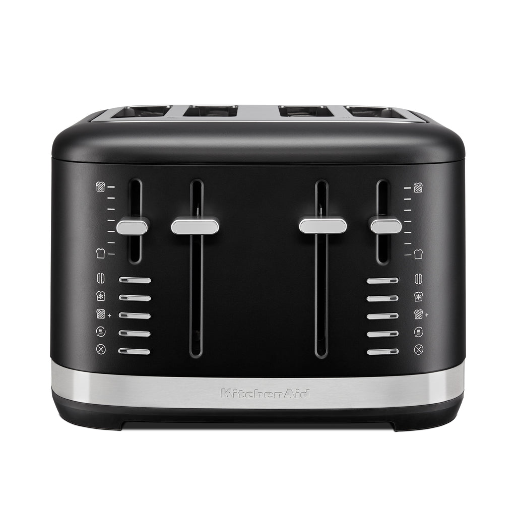 KITCHENAID - 4 Slice Toaster - Matte Black - 5KMT4109BBM - Kitchenary
