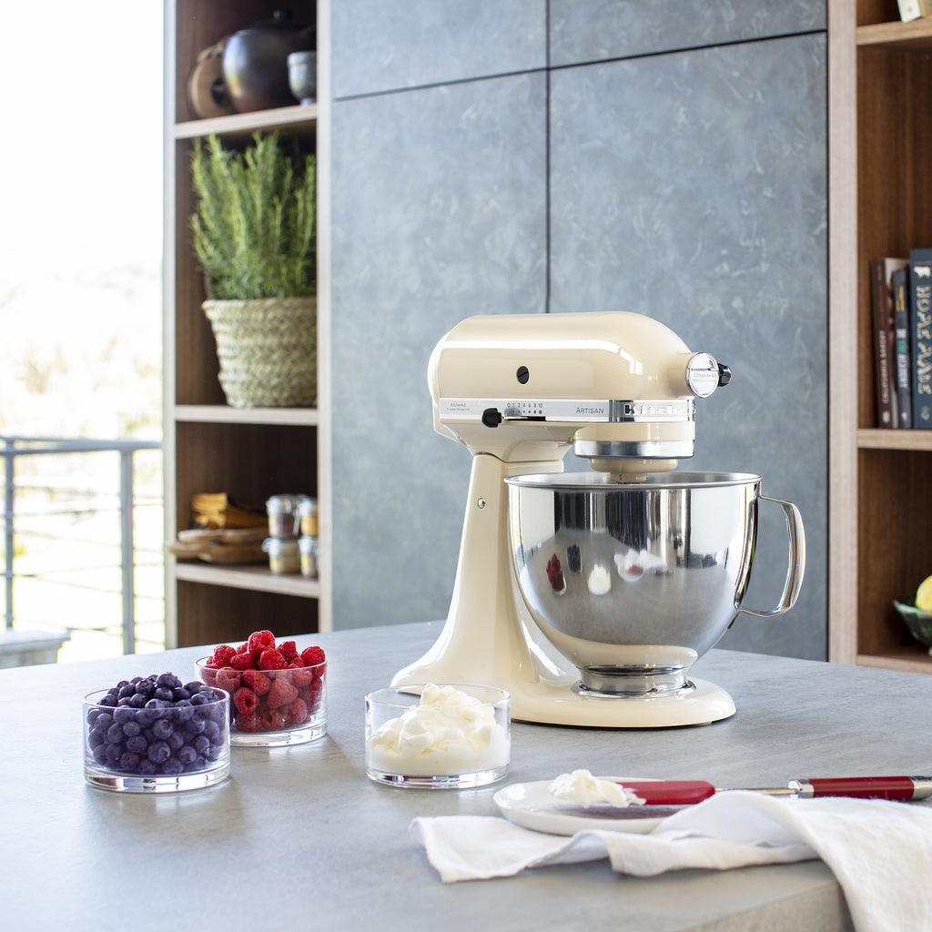 KITCHENAID - 4.7L Artisan Stand Mixer - Almond Cream - 5KSM125BAC - Kitchenary