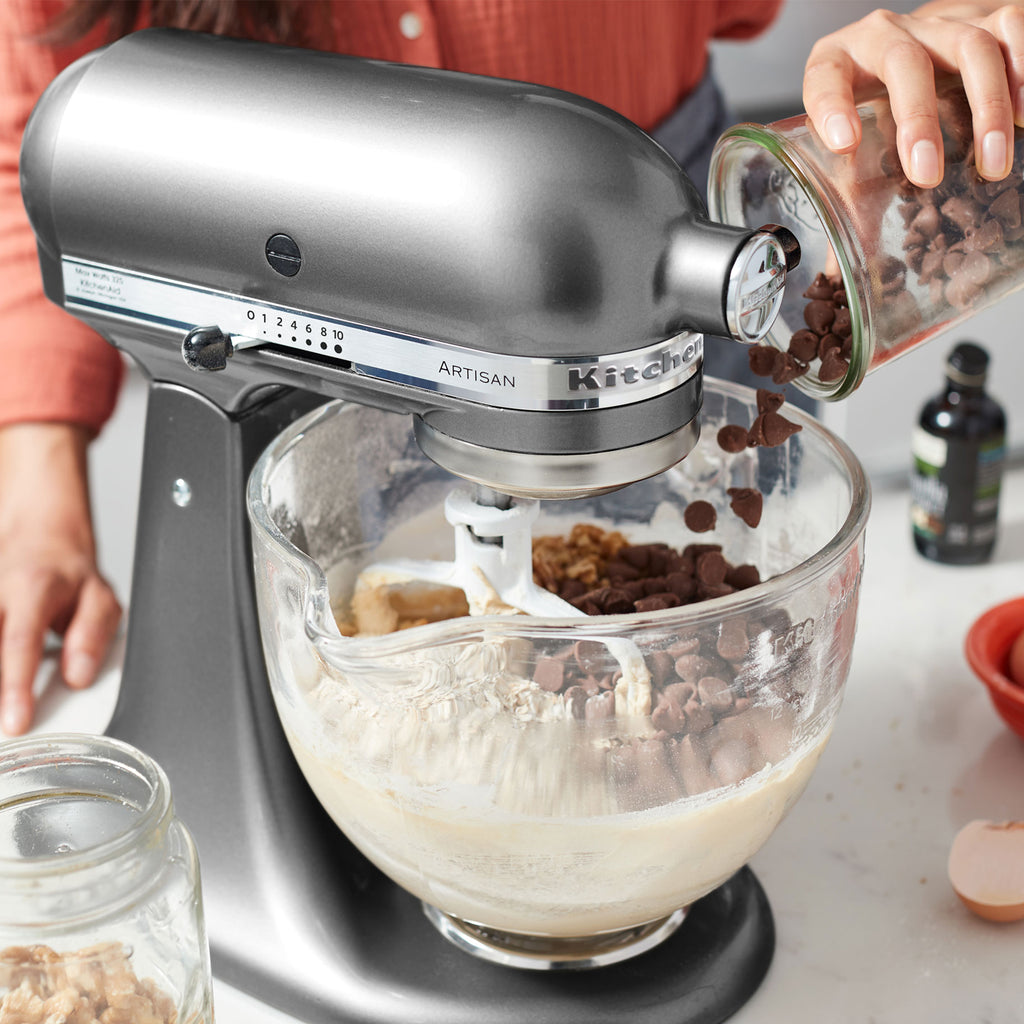 KITCHENAID - 4.7L Artisan Stand Mixer - Contour Silver - 5KSM125BCU - Kitchenary