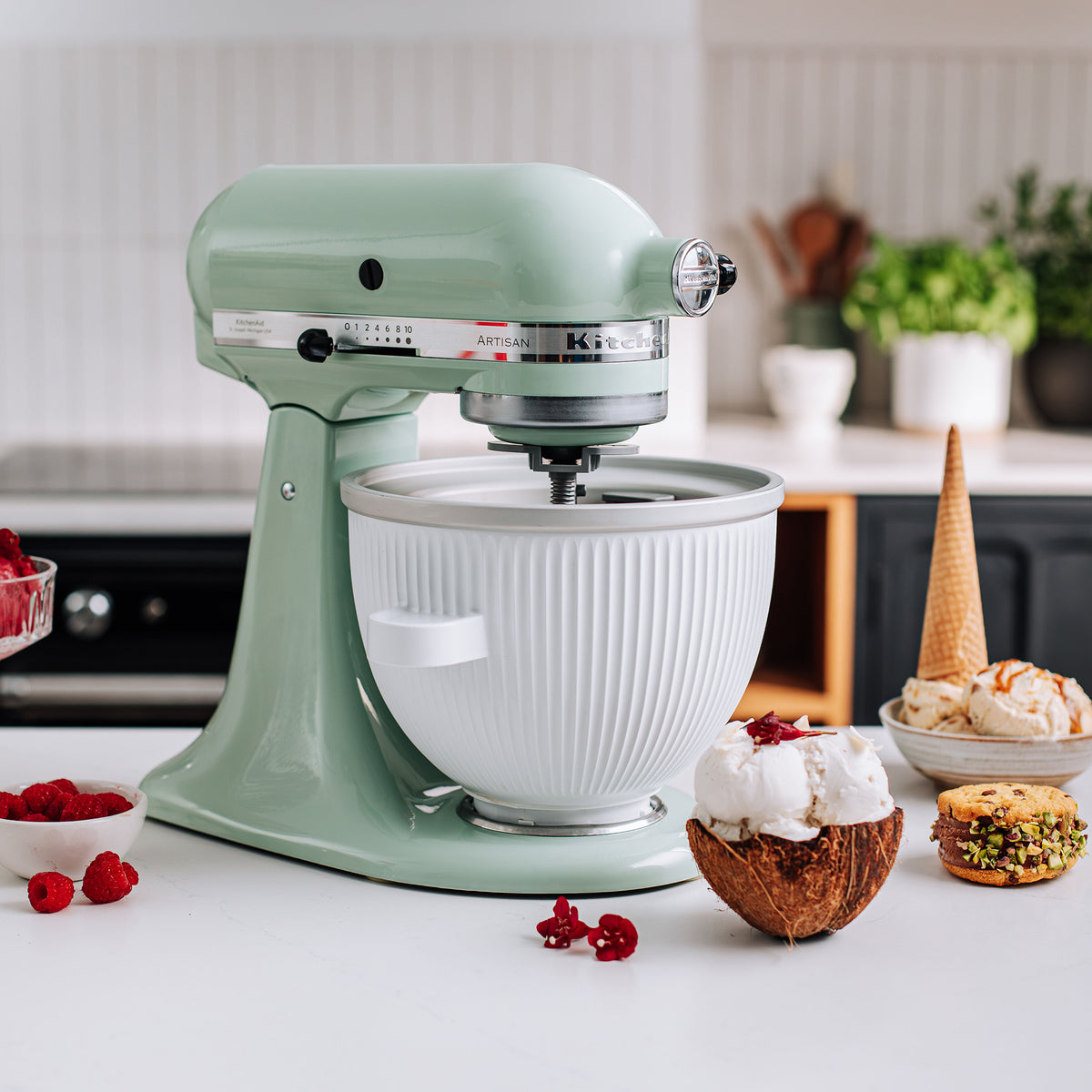 KITCHENAID - 4.7L Artisan Stand Mixer - Pistachio - 5KSM125BPT - Kitchenary