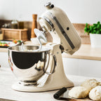 KITCHENAID - 4.7L Artisan Stand Mixer with Accessories - Almond Cream - 5KSM175PSBAC - Kitchenary
