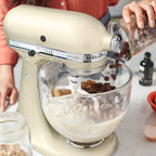KITCHENAID - 4.7L Artisan Stand Mixer with Accessories - Almond Cream - 5KSM175PSBAC - Kitchenary