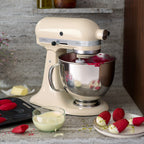 KITCHENAID - 4.7L Artisan Stand Mixer with Accessories - Almond Cream - 5KSM175PSBAC - Kitchenary
