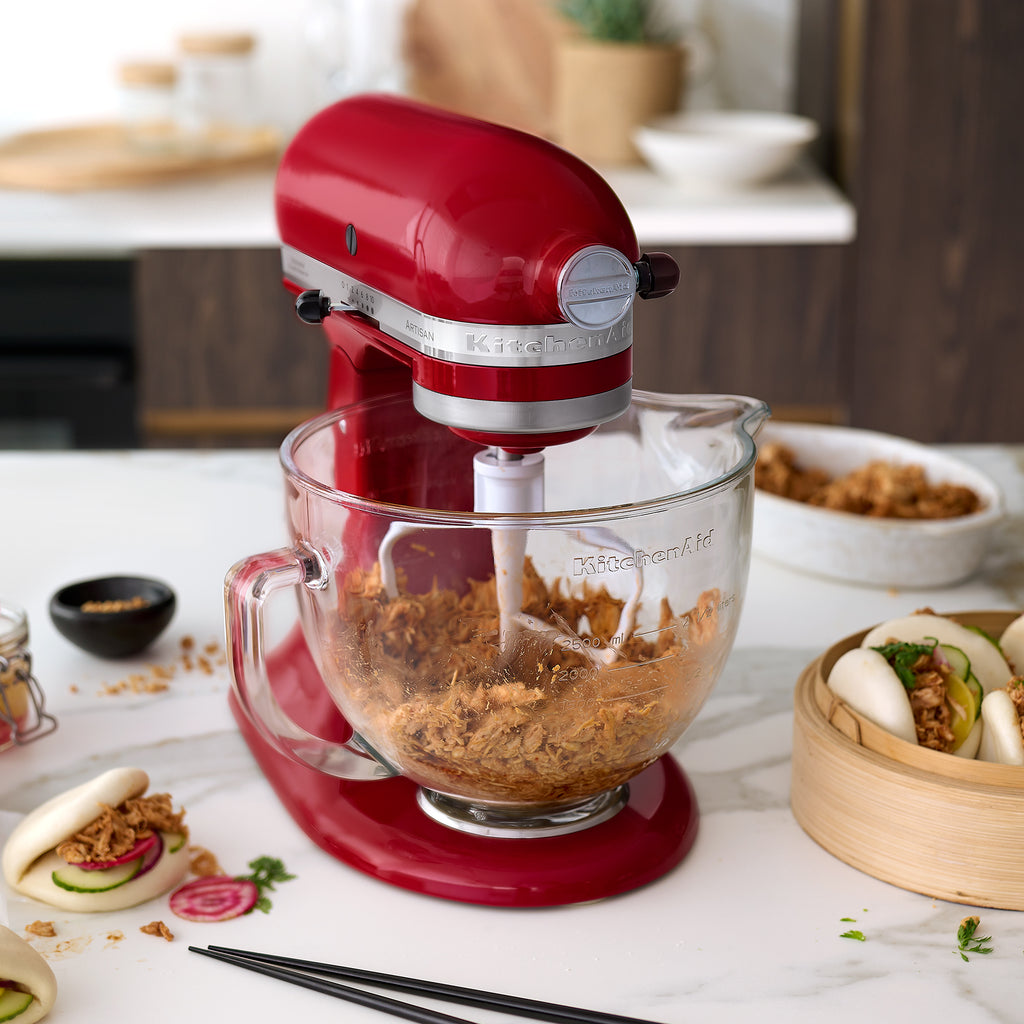 KITCHENAID - 4.7L Artisan Stand Mixer with Accessories - Empire Red - 5KSM175PSBER - Kitchenary