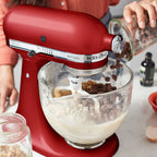 KITCHENAID - 4.7L Artisan Stand Mixer with Accessories - Empire Red - 5KSM175PSBER - Kitchenary