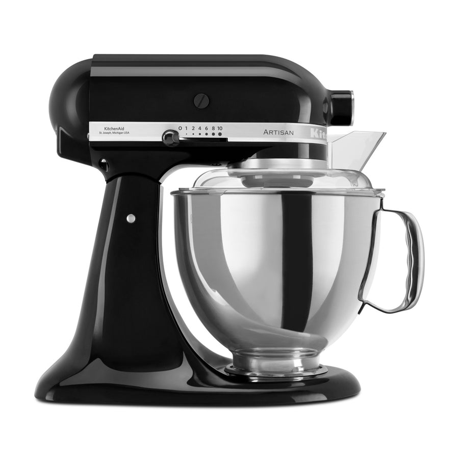 KITCHENAID - 4.7L Artisan Stand Mixer with Accessories - Onyx Black - 5KSM175PSBOB - Kitchenary
