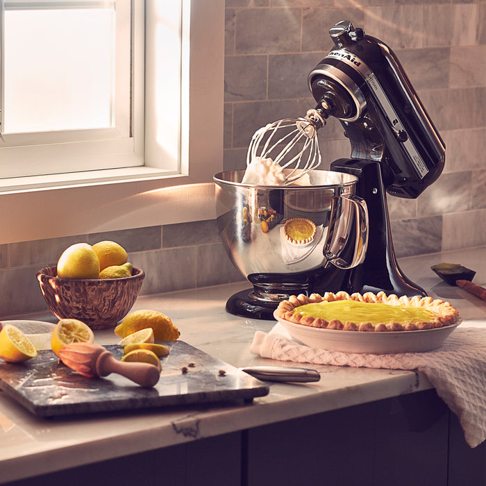 KITCHENAID - 4.7L Artisan Stand Mixer with Accessories - Onyx Black - 5KSM175PSBOB - Kitchenary