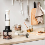 KITCHENAID - Hand Blender with Accessories - Almond Cream - 5KHBV83BAC - Kitchenary