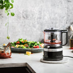KITCHENAID - Mini Food Chopper - Onyx Black - 5KFC3516BOB - Kitchenary