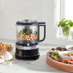 KITCHENAID - Mini Food Chopper - Onyx Black - 5KFC3516BOB - Kitchenary