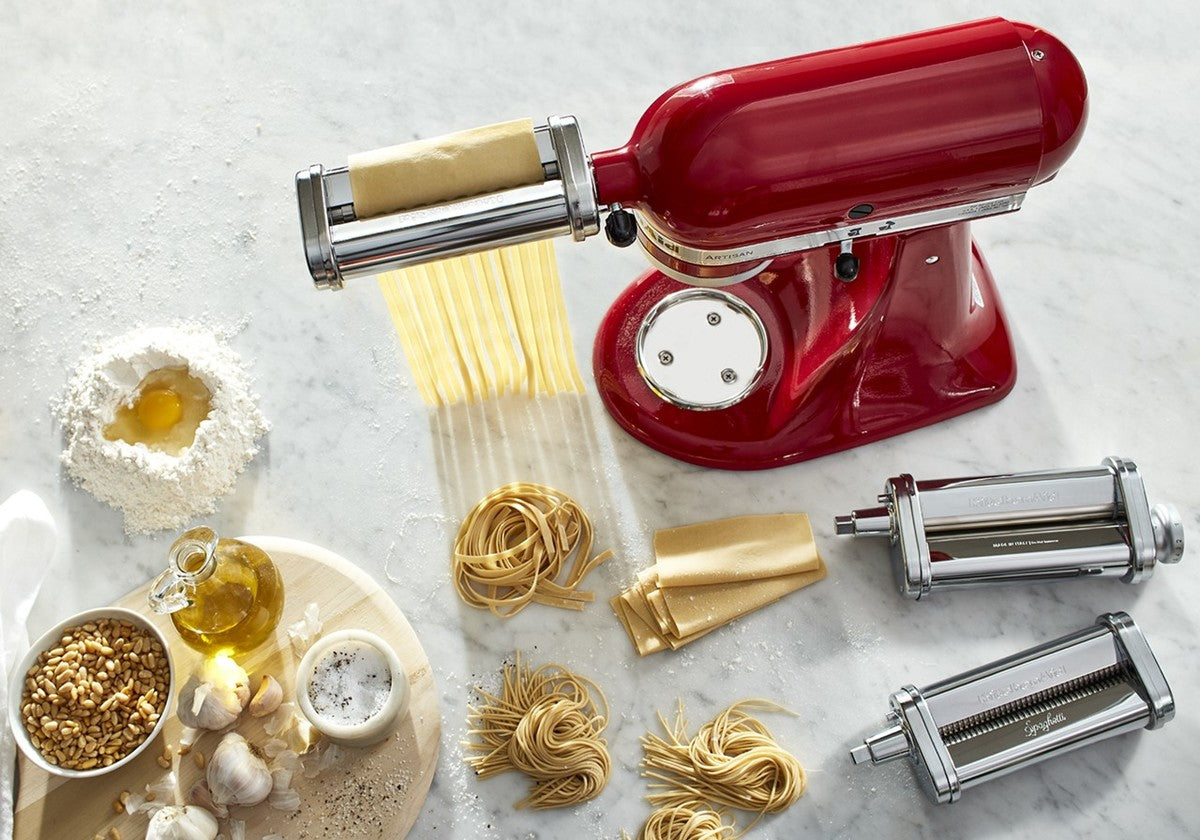 KITCHENAID - Three Piece Pasta Roller and Cutter Set - 5KSMPRA - Kitchenary