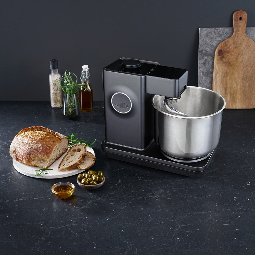 WILFA KM2BS-T70 ProBaker Timer Stand Mixer - Black