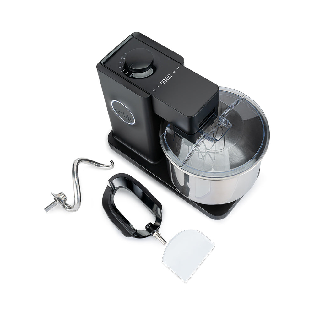 WILFA KM2BS-T70 ProBaker Timer Stand Mixer - Black