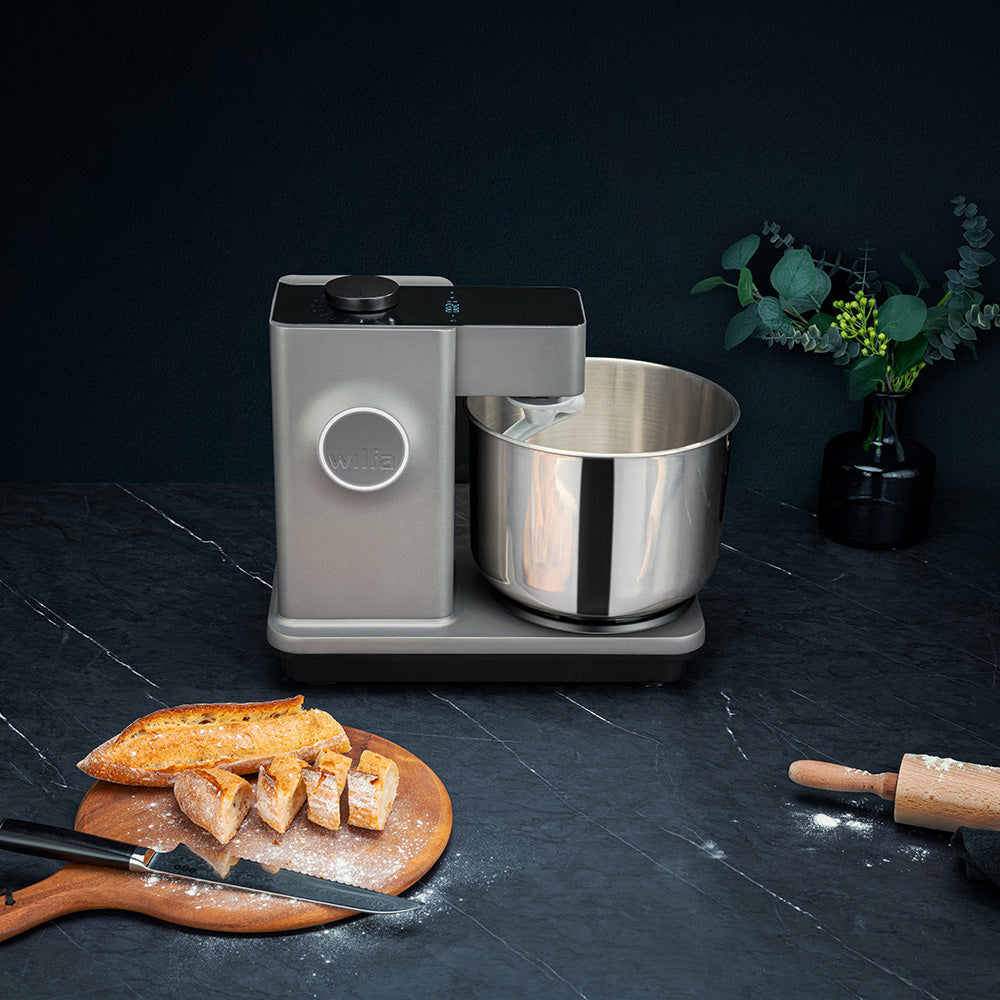 WILFA KM2GY-T70 ProBaker Timer Stand Mixer - Grey