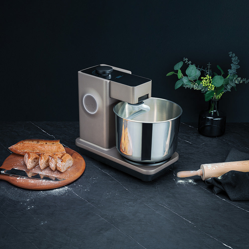WILFA KM2GY-T70 ProBaker Timer Stand Mixer - Grey