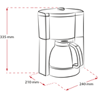 MELITTA - Look V Perfection Filter Coffee Machine - Black - 6766589 - Kitchenary