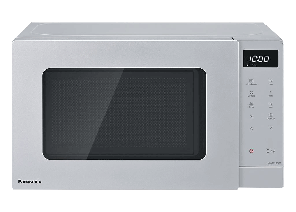PANASONIC - 20L 800W Compact Microwave Oven Silver - NN-ST23QMBPQ - Kitchenary
