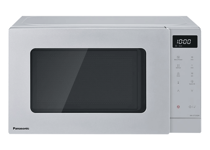 PANASONIC - 20L 800W Compact Microwave Oven Silver - NN-ST23QMBPQ - Kitchenary
