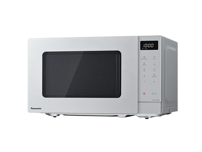 PANASONIC - 20L 800W Compact Microwave Oven Silver - NN-ST23QMBPQ - Kitchenary