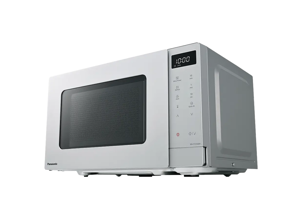 PANASONIC - 20L 800W Compact Microwave Oven Silver - NN-ST23QMBPQ - Kitchenary
