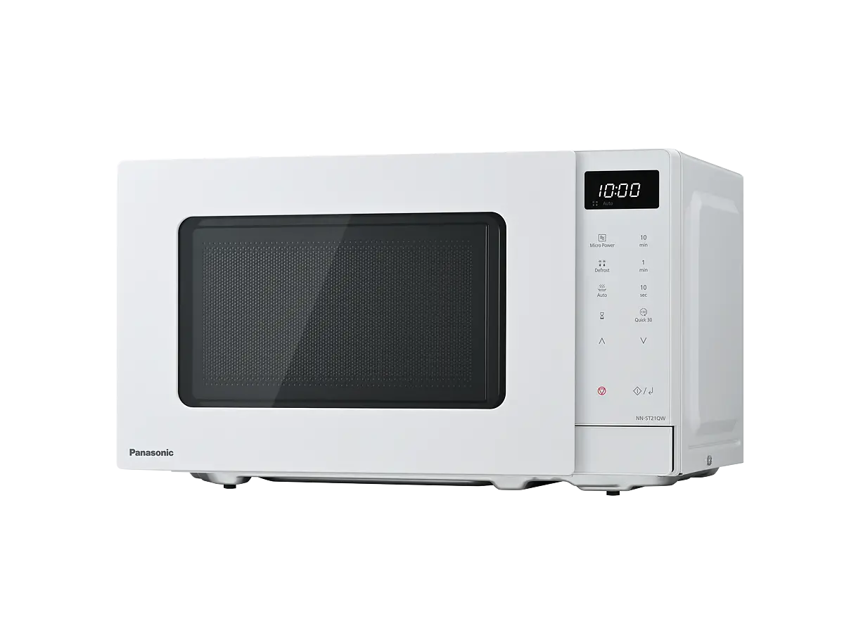 PANASONIC - 20L 800W Compact Microwave Oven White - NN-ST21QWBPQ - Kitchenary