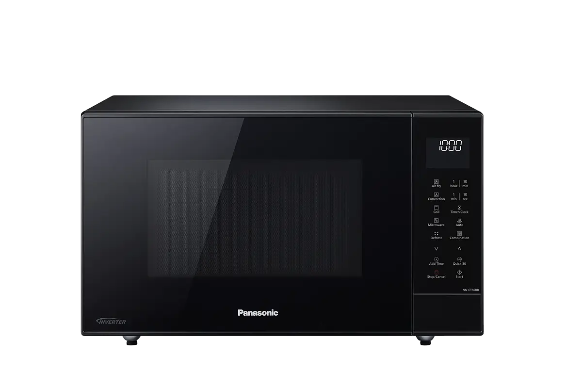 PANASONIC - 27L 1000W 4-in-1 Combi Inverter Microwave Oven Black - NN-CT56RBBPQ - Kitchenary