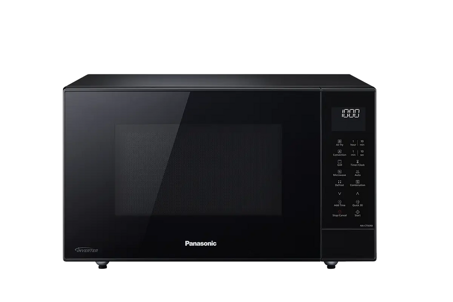 PANASONIC - 27L 1000W 4-in-1 Combi Inverter Microwave Oven Black - NN-CT56RBBPQ - Kitchenary